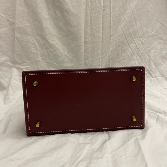 STAUD Caroline Bag in Raspberry - Picture 5 of 11